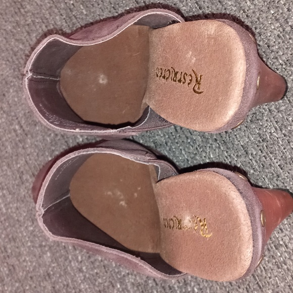 🍁Restricted🍁 - Bear Par Brown Suede Clogs - Picture 12 of 14